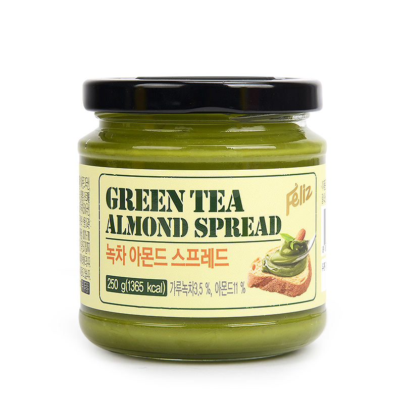 进口韩国绿茶酱伊古妮扁桃仁抹茶牛奶巧克力酱250g